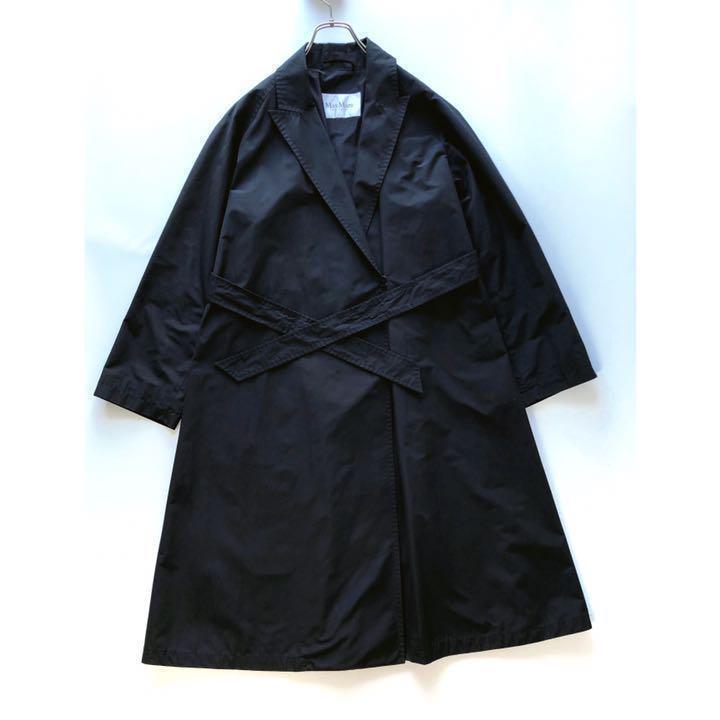 最安値最新作 maxmara コート ベルトラップ 婦人 トレンチ XZcL5-m87930197260 マックスマーラ 白タグ 紺 大人気新品
