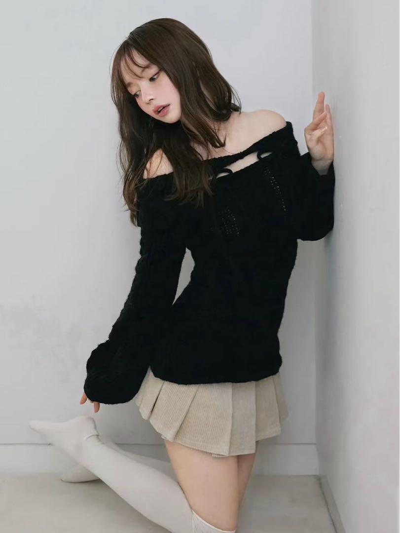 ANDMARY Aura cable knit tops