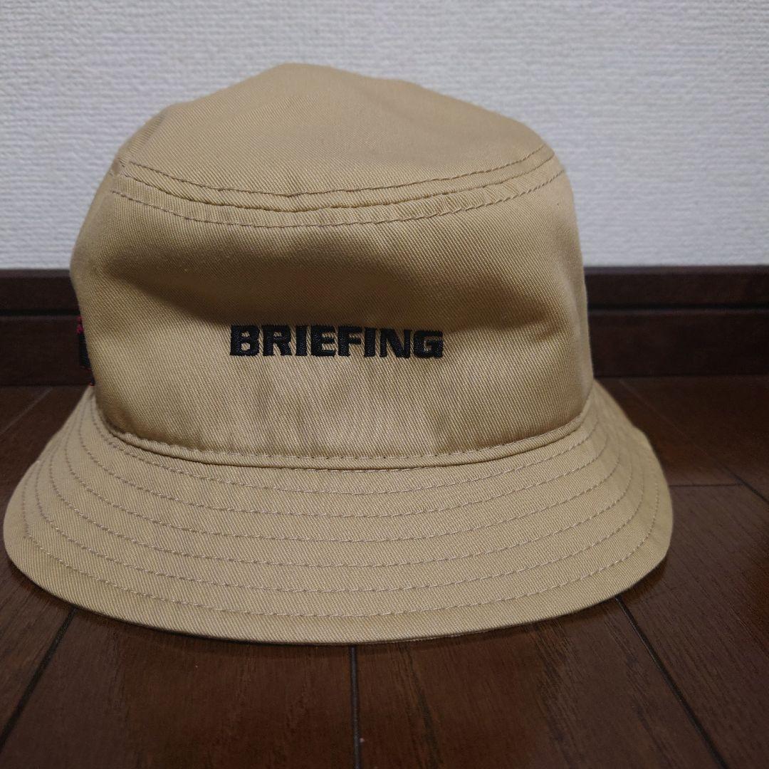 BRIEFING バケットハット ベージュ