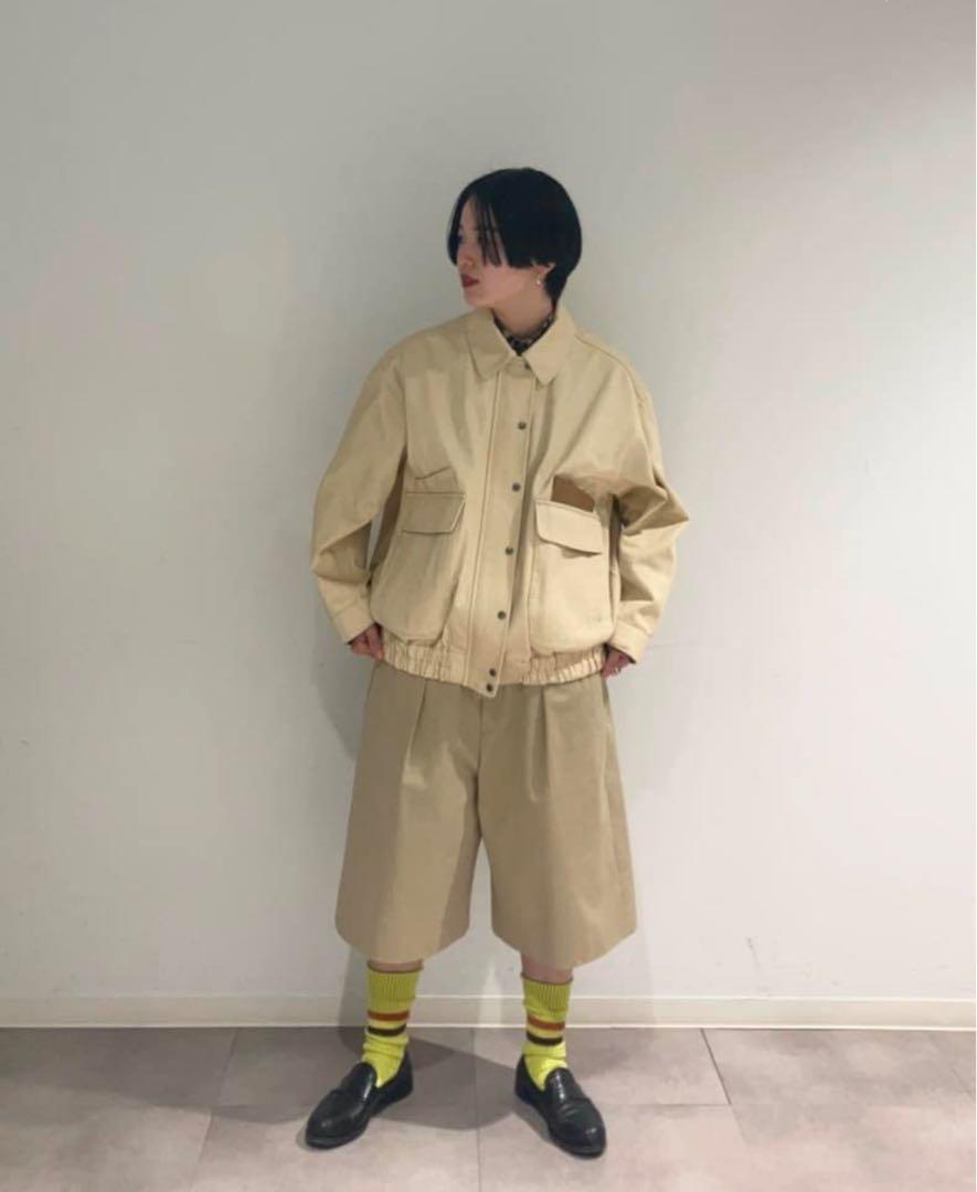 ＜6(ROKU)＞コットン ビッグ ブルゾン