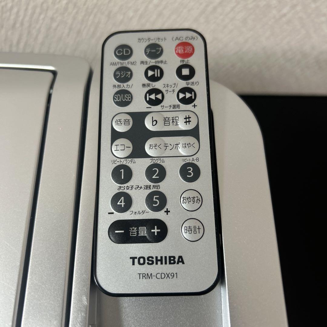 TOSHIBA  TY-CDX91  ラジオカセットCD.SD