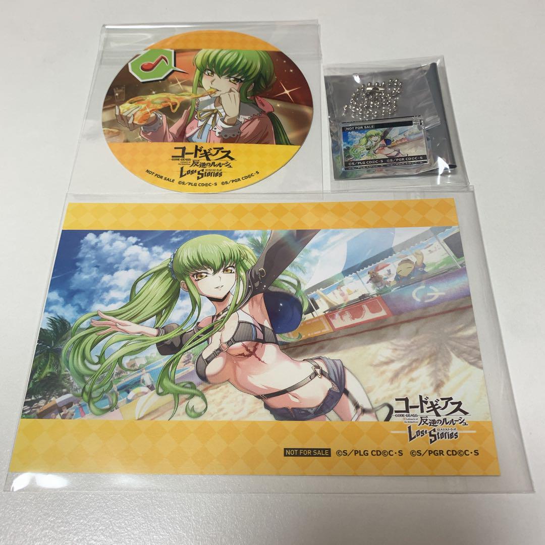 【3点セット】コードギアス パブロ PABLO コラボ グッズ C.C.