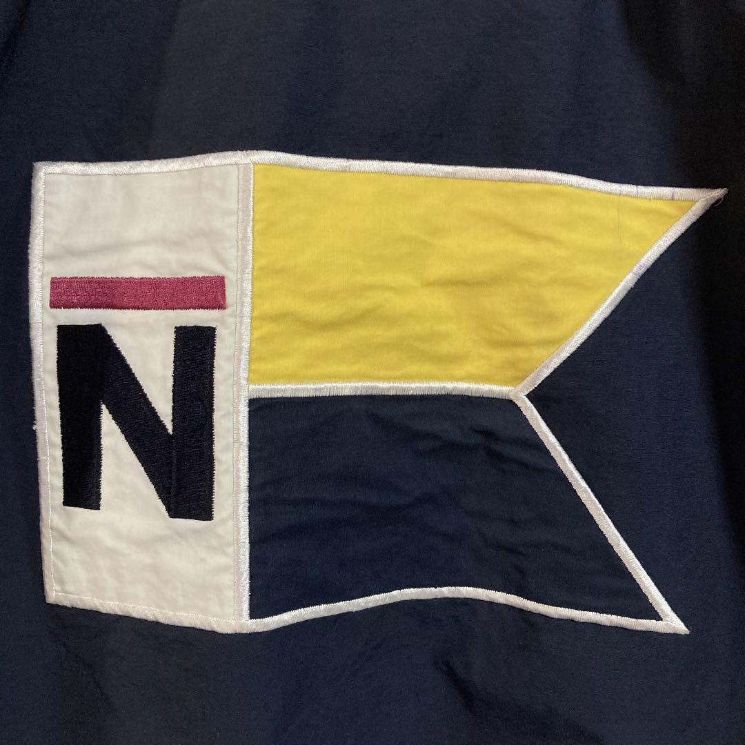 レア90sセーリングジャケット★nautica 90s 刺繍ロゴ vintage