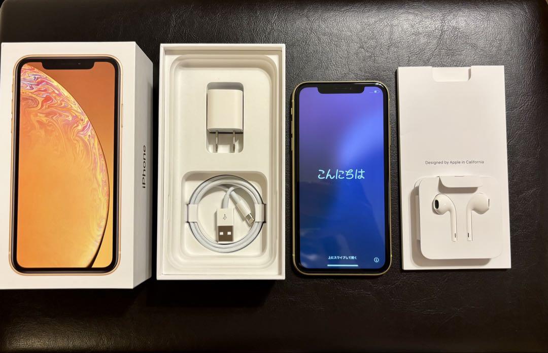 AAA【箱あり】Apple iPhone XR イエロー 本体 64GB s-l400.jpg