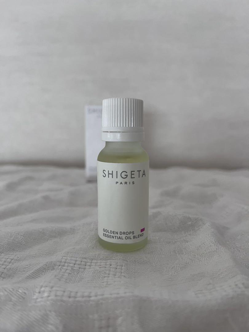 1回のみ使用SHIGETA ゴールデンドロップス　エッセンシャルオイル15ml