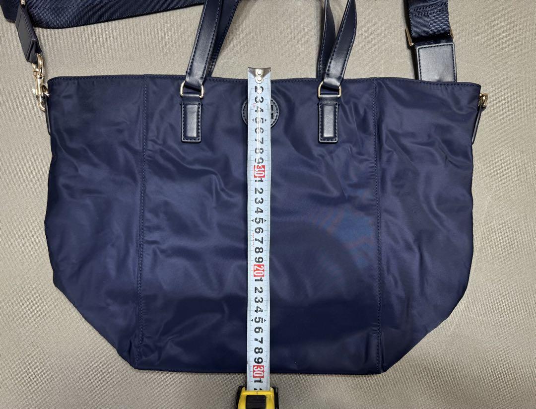 ネイビー トートバッグ ナイロン
