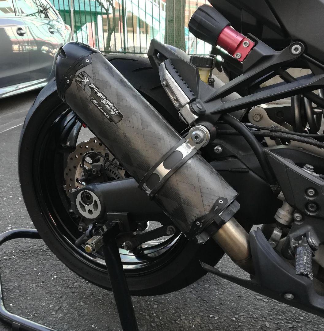 NINJA1000用ツーブラザーズ　マフラー　ブラックシリーズ