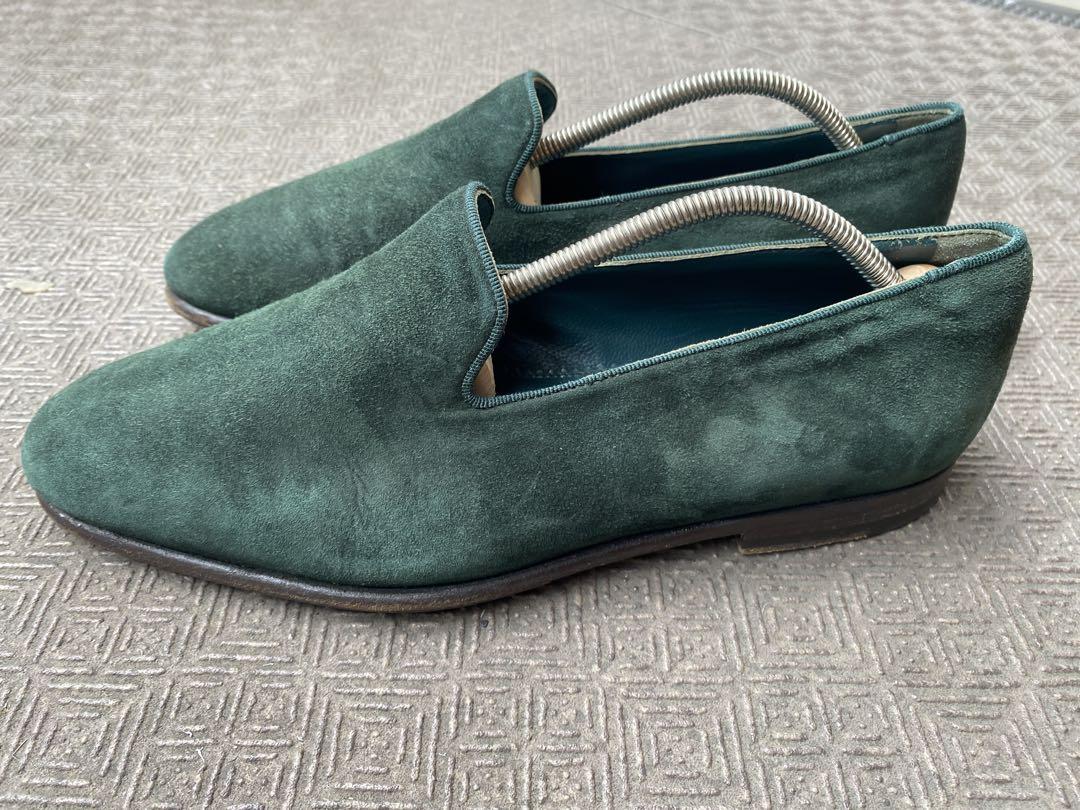 MANOLO BLAHNIK オペラシューズ スエード 6