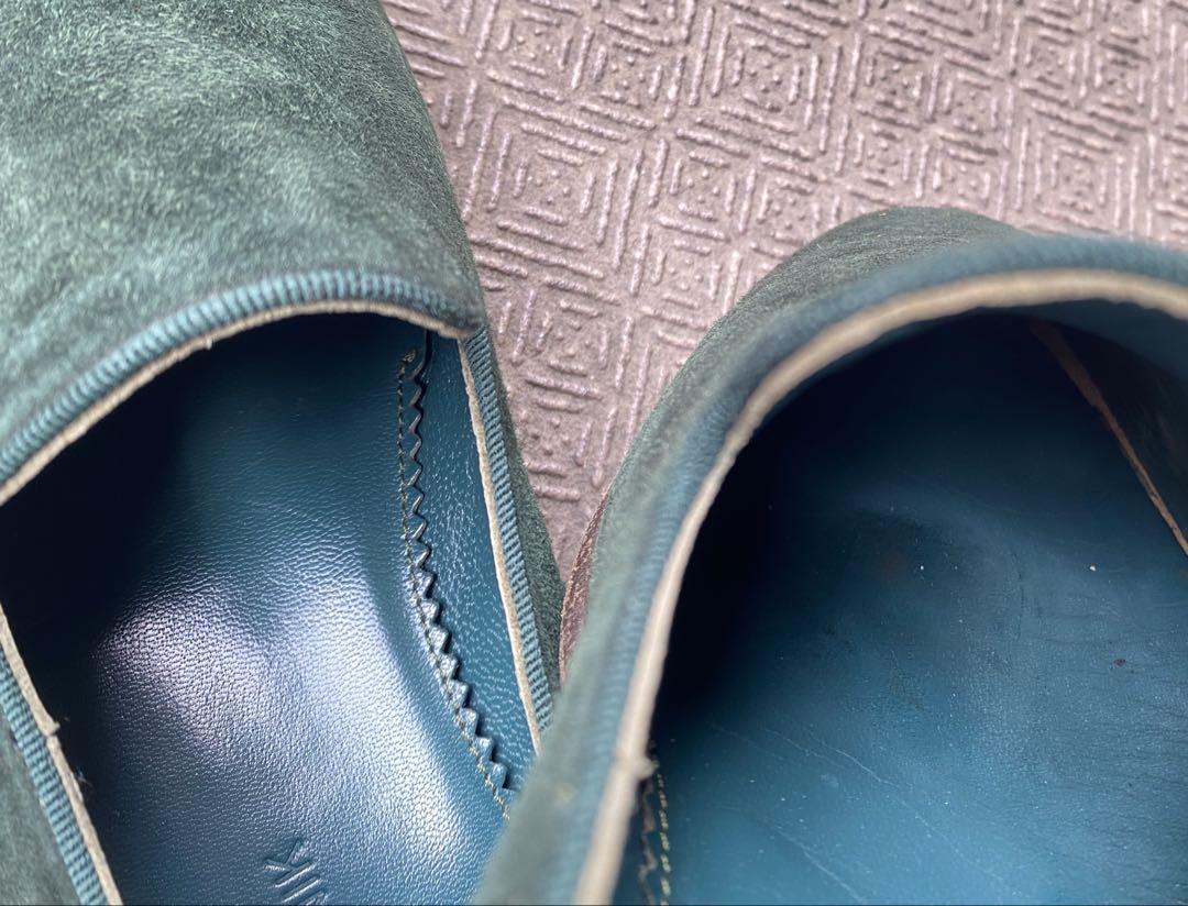 MANOLO BLAHNIK オペラシューズ スエード 6