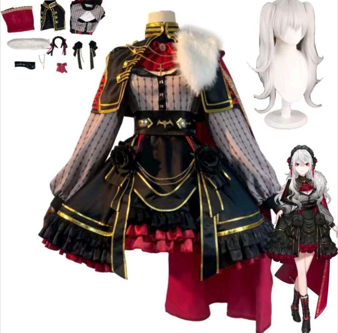 にじさんじ サーニャ 葛葉 コスプレ衣装 XXLサイズ ウィッグ付