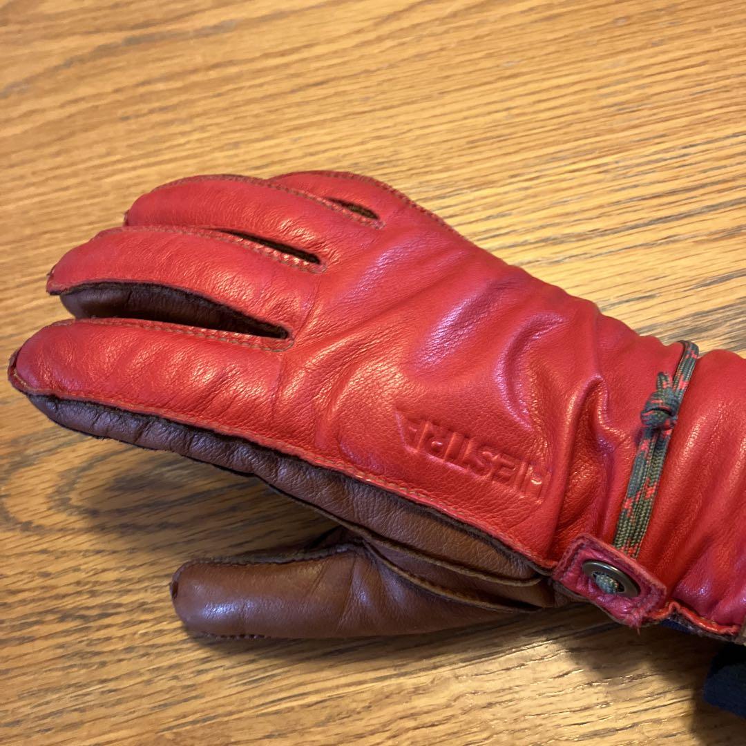 Hestra レザー スキーグローブ サイズ8