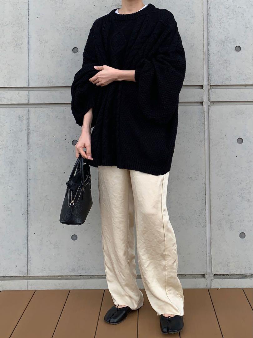6(ROKU) NEW SATIN PANTS サテンパンツ