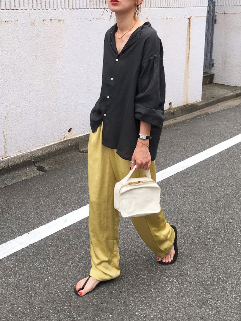 6(ROKU) NEW SATIN PANTS サテンパンツ