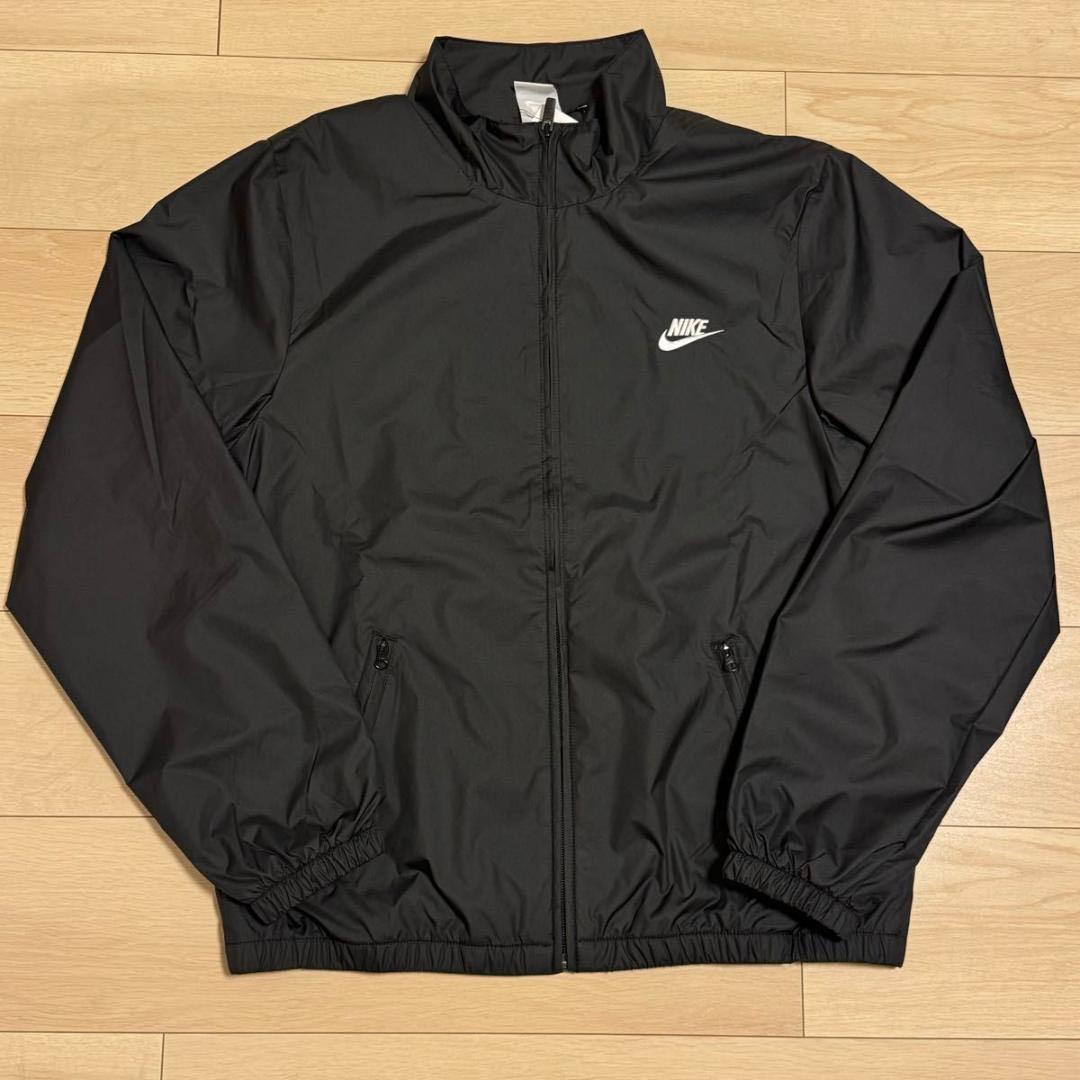 ナイキ ナイロンジャケット セットアップ 上下 黒 NIKE 新品 L
