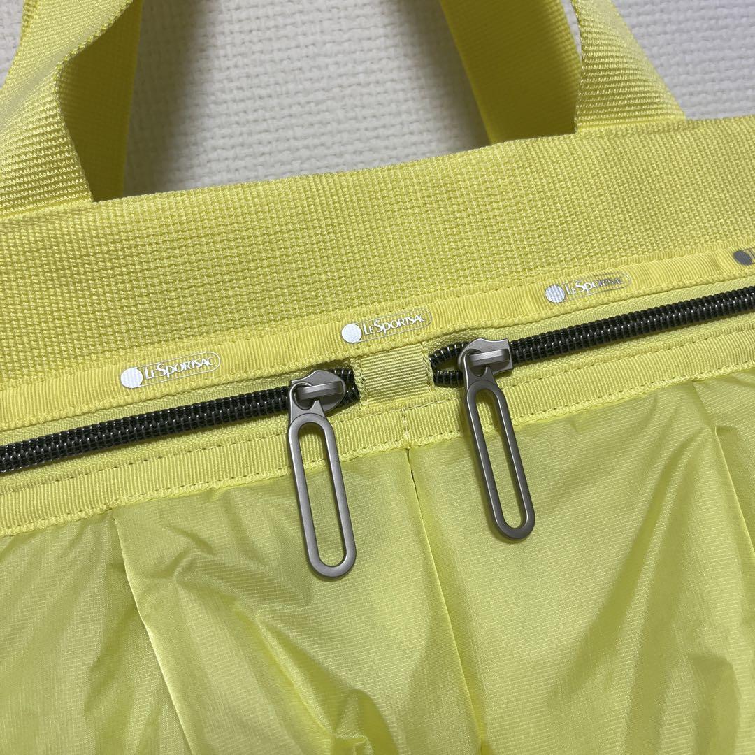 レスポートサック 大草直子 DRAWSTRING TOTEライムライト
