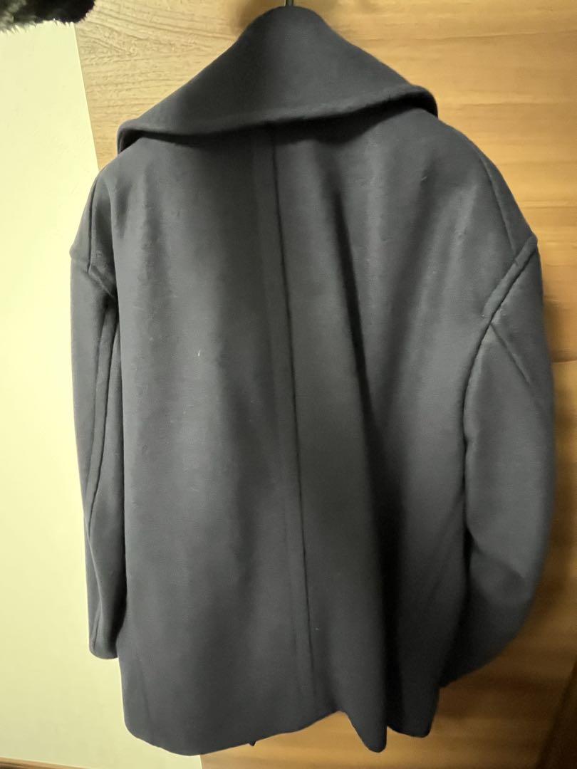 UNIQLO +j ウールブレンドオーバーサイズピーコート Pコート Lサイズ