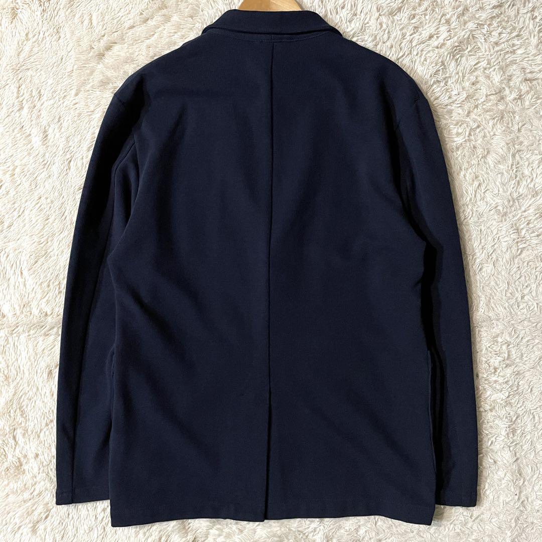 【美品】ニューバランス シティ テーラードジャケット ストレッチ ネイビー M