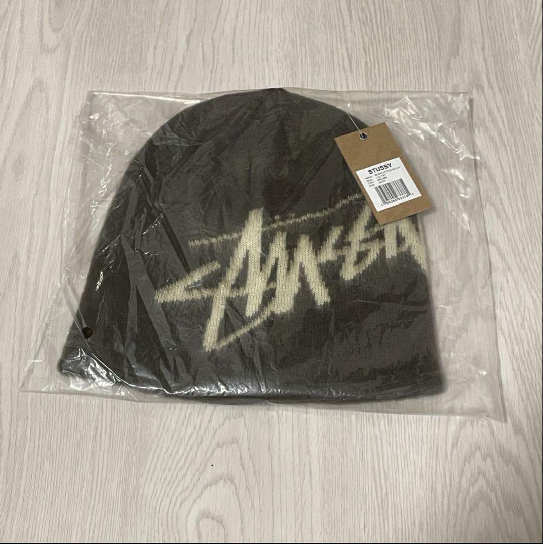 帽子 Stussy Brushed Out Stock Skullcap Brown