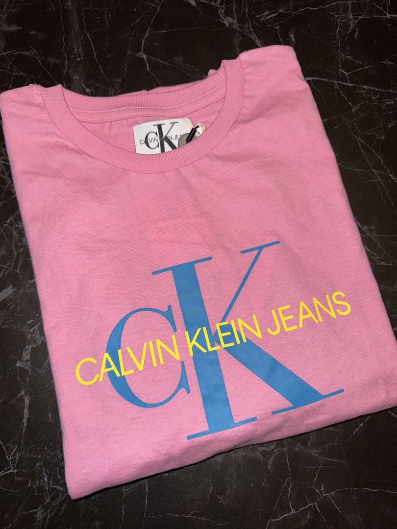 大人もOK！CALVIN KLEIN JEANS ロゴ Tシャツ トップス