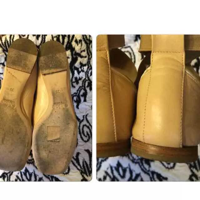 【CHLOE】バレエ フラット ルナ 23.5cm Chloe(クロエ) フラットシューズ(レディース) - 海外通販
