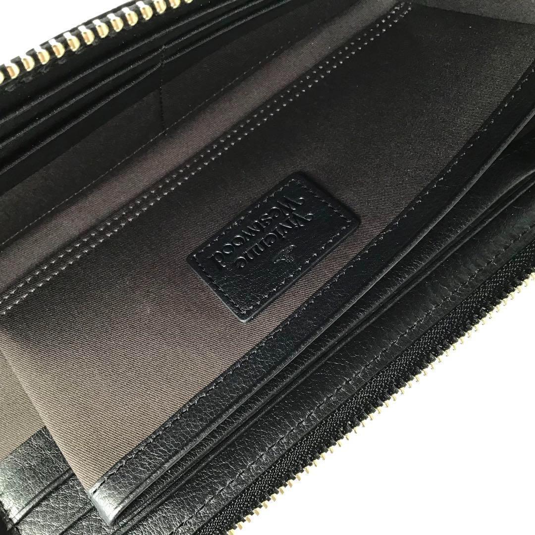 新品】ヴィヴィアンウエストウッド✨タグ L字ファスナー長財布 新品】ヴィヴィアンウエストウッド✨タグ L字ファスナー長財布
