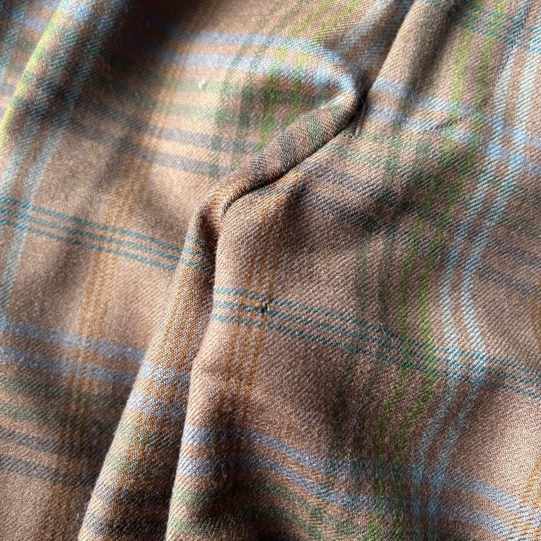 90s vintage ツータックスラックス cityboy チェック us古着