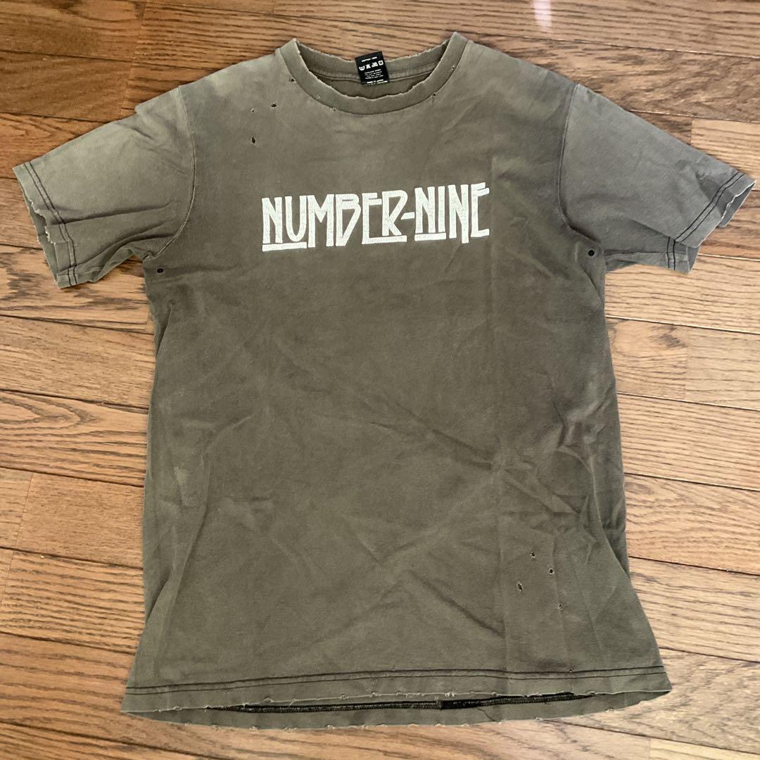 ナンバーナイン 05ss ナイト期 Tシャツ 2 Mレッドツェッペリン