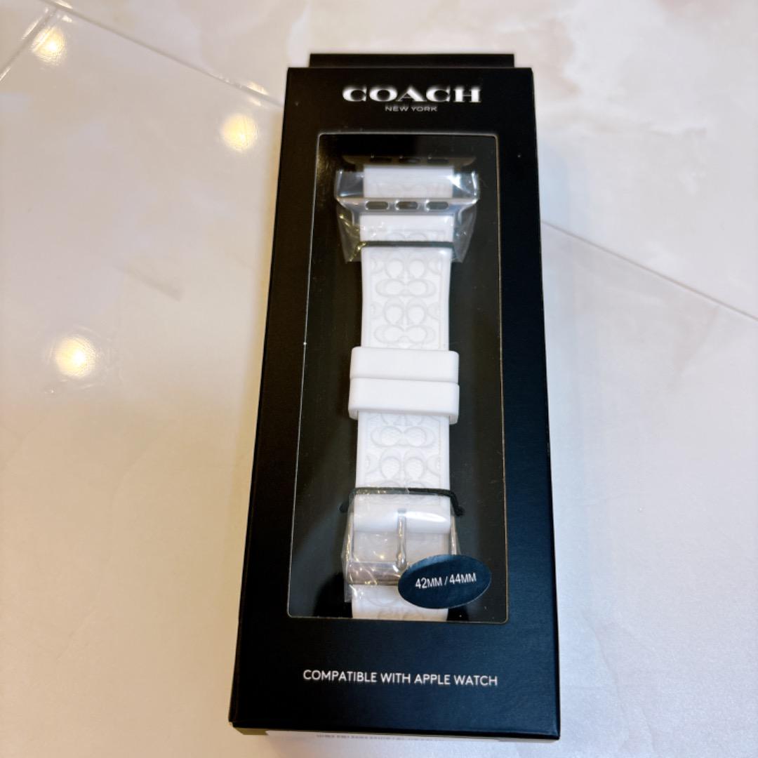 匿名配送 COACH コーチ アップルウォッチ対応 シグネチャー
