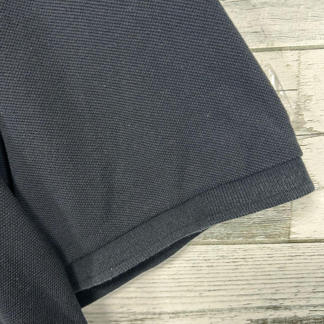 ポロジーンズラルフローレン 星条旗ロゴ刺繍入りポロシャツ ネイビー XL