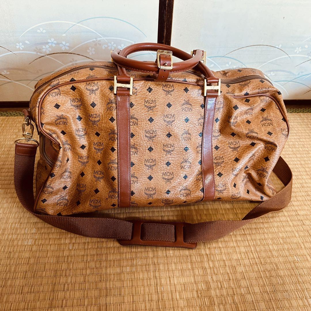 MCMボストンバッグ