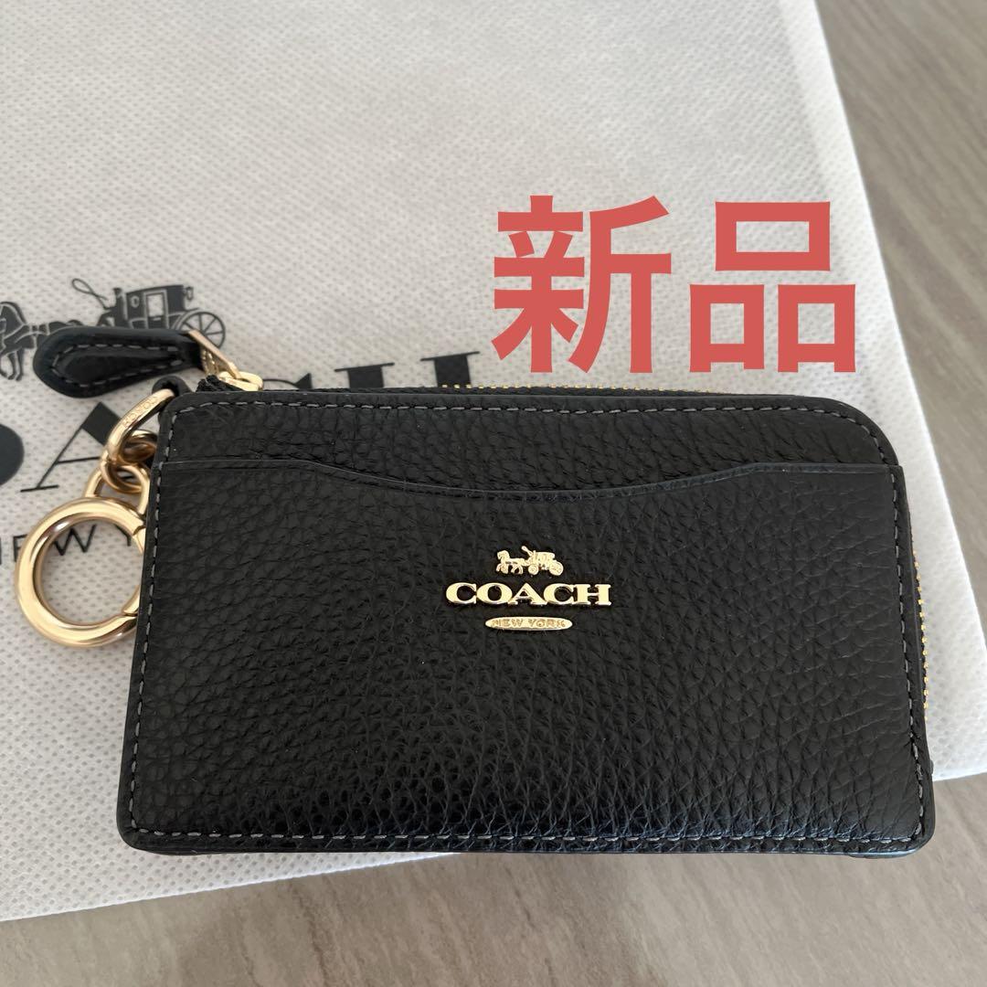 新品　コーチ　コインケース　カードケース