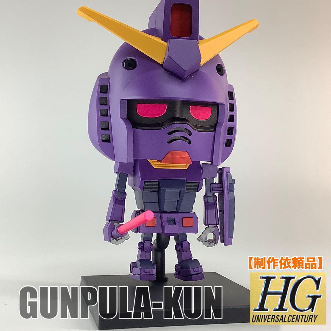 【けん　制作依頼品】ガンプラくんDXセット【サイコMk-ⅡVer.】