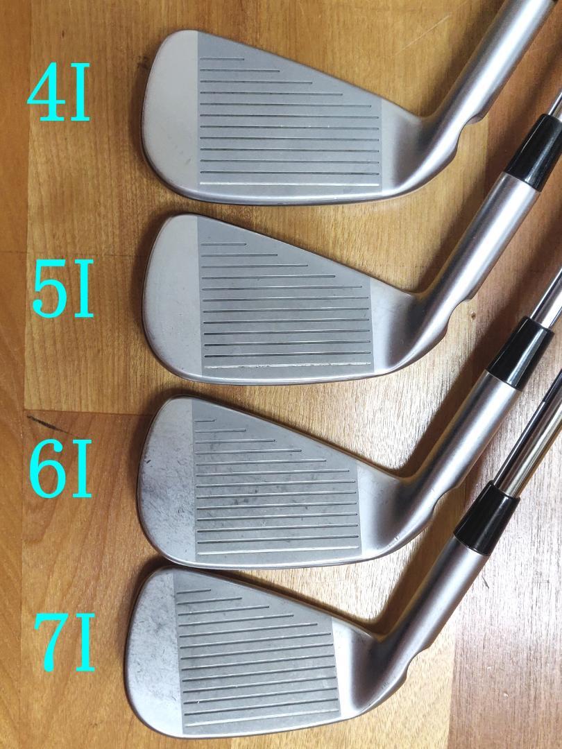 PING i500 黒ドット 4〜UW 8本セット (DGS300センシコア他) 画像3