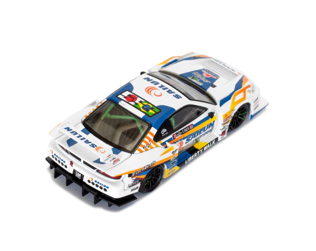 MINIGT シルビア S15 #555 LBWK Formula Drift③
