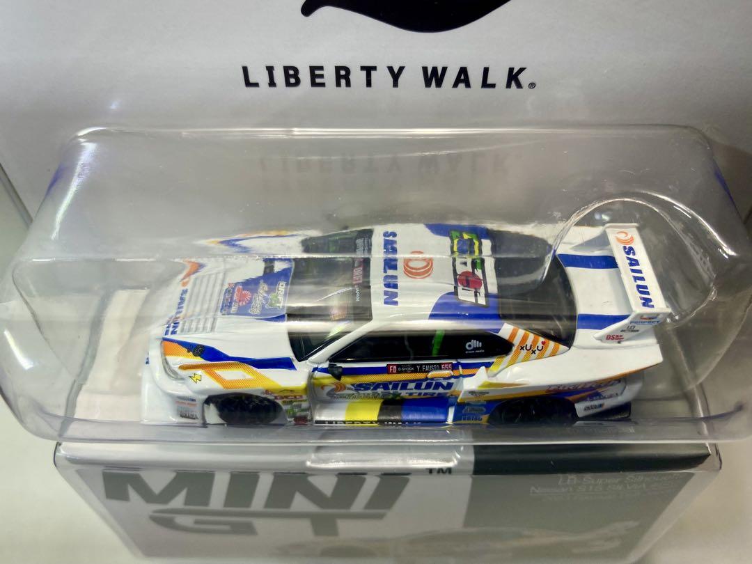 MINIGT シルビア S15 #555 LBWK Formula Drift③
