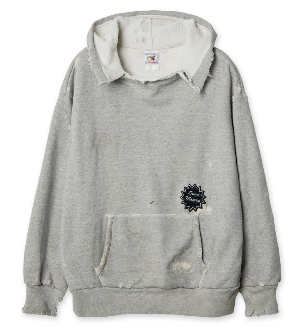 トップス saint mxxxxxx hoodie double face