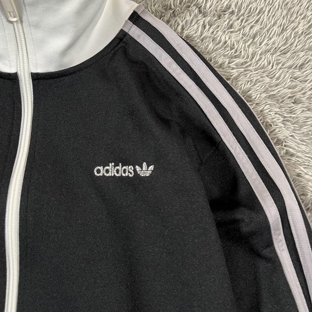 adidas トレフォイルロゴ ハイネック トラックジャケット ジャージ
