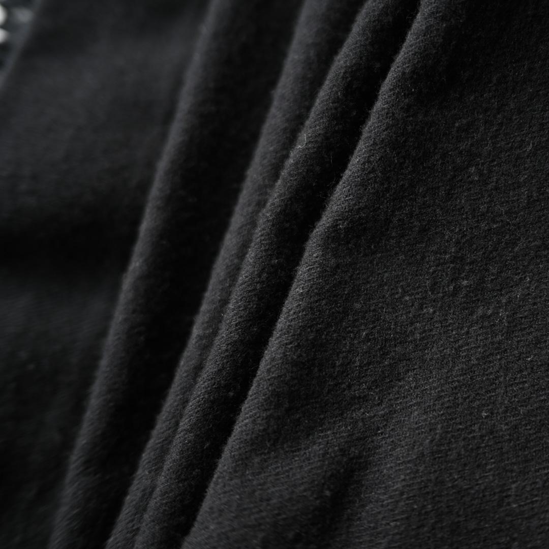 COMOLI 22AW ウールストール navy