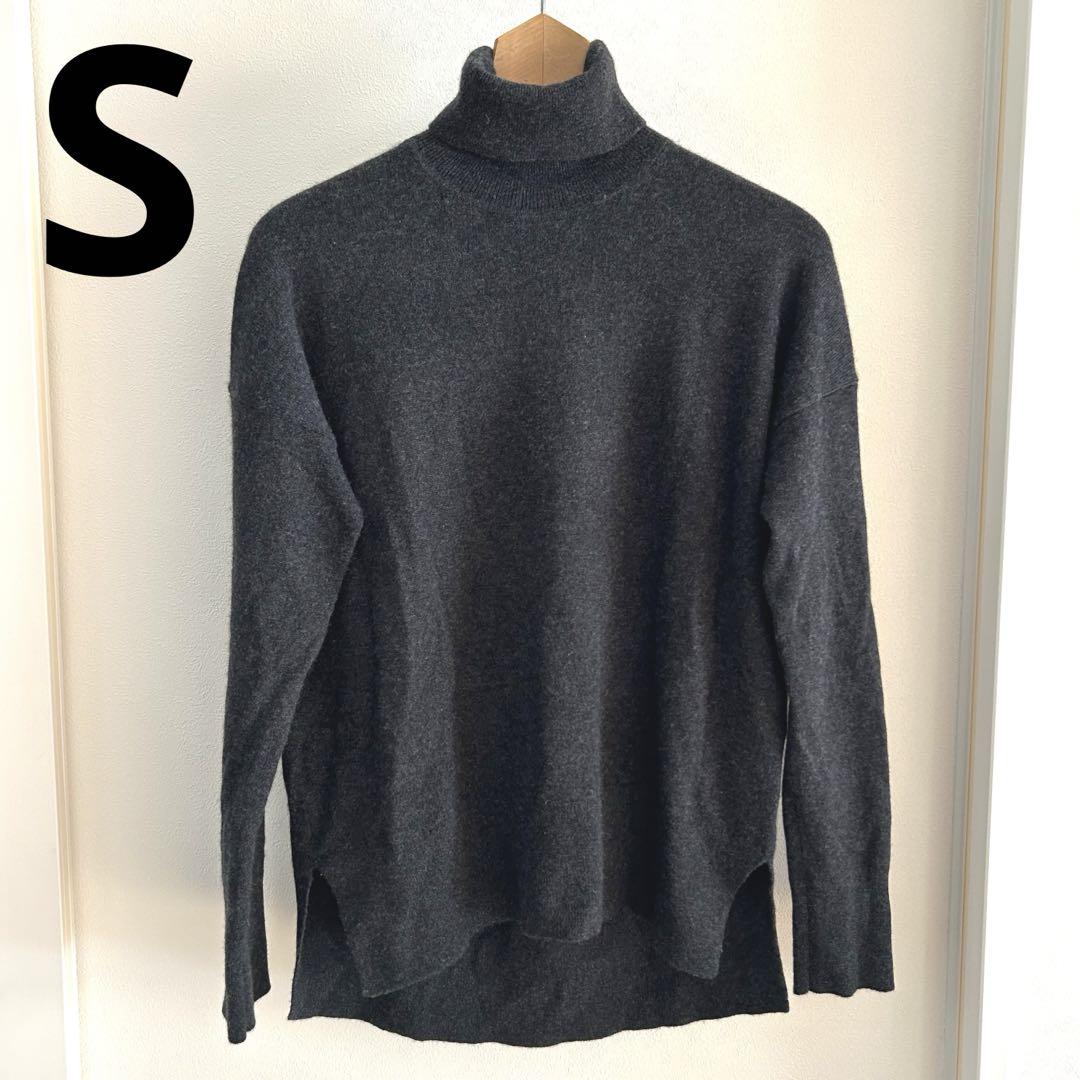 Theory ニット セーター カシミヤ タートルネック S プルオーバー