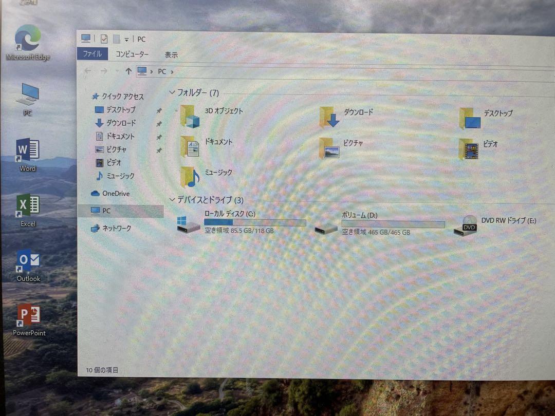 Lenovo M710e 7世代i5 SSD＋HDD win10