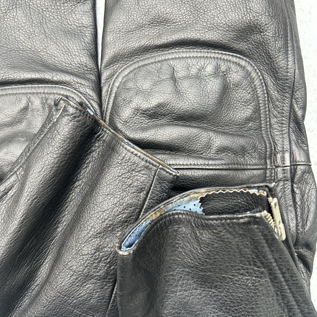 KUSHITANI クシタニ レザーライダースジャケット ツナギ