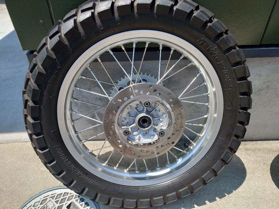 トリッカー　最終型　DG32J ホイール　タイヤ　前後セット