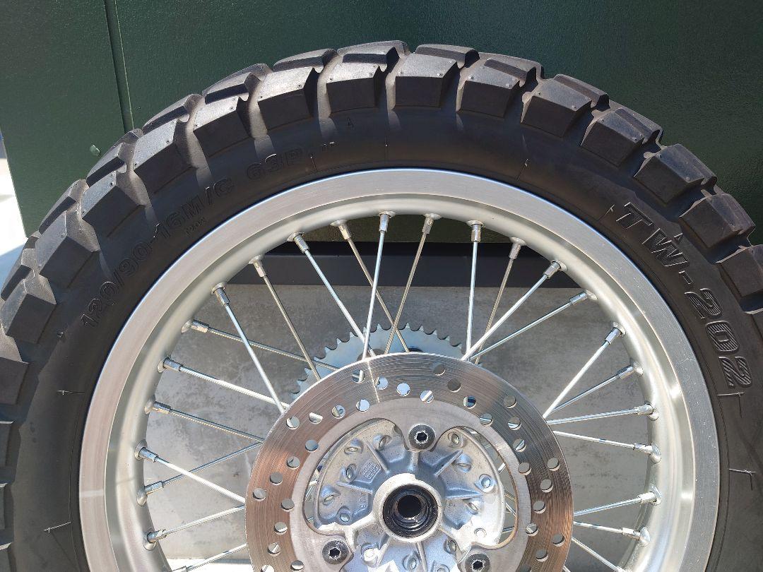 トリッカー　最終型　DG32J ホイール　タイヤ　前後セット