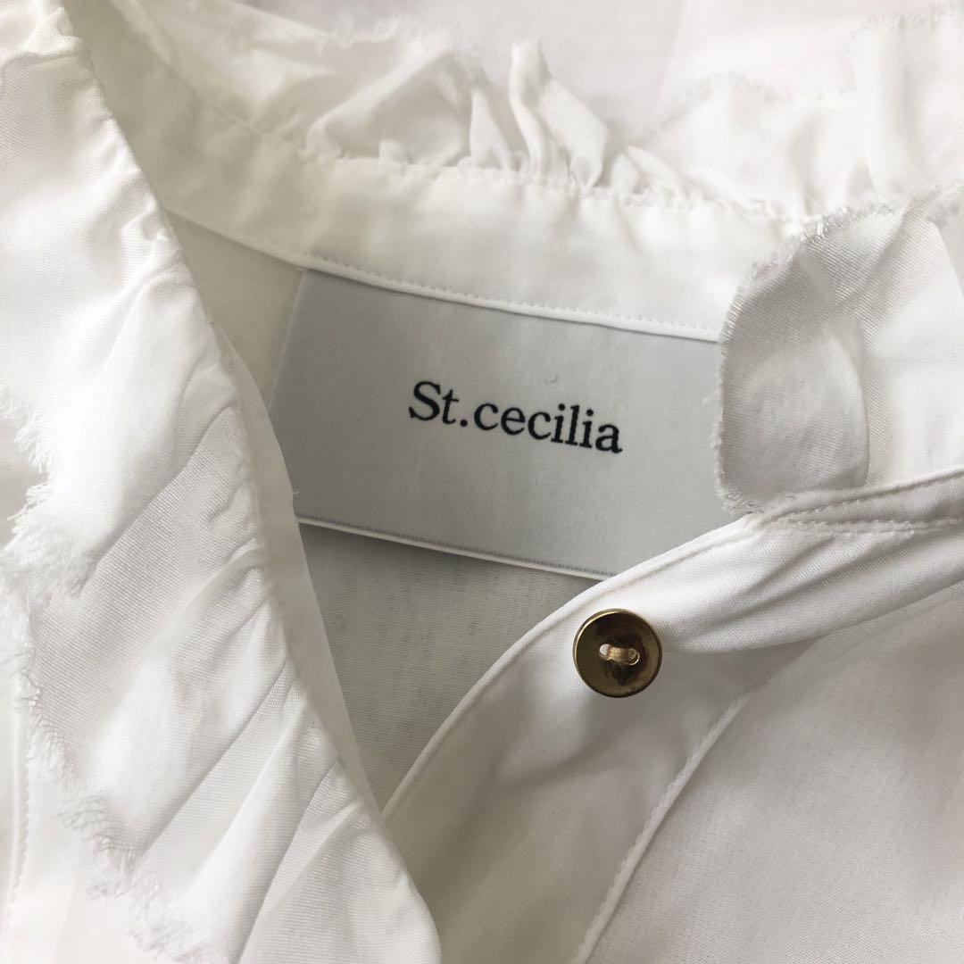 St.cecilia ヘチマブラウスgirlish ガーリッシュ ブラウス St.cecilia フォームブラウス – GIRLISH