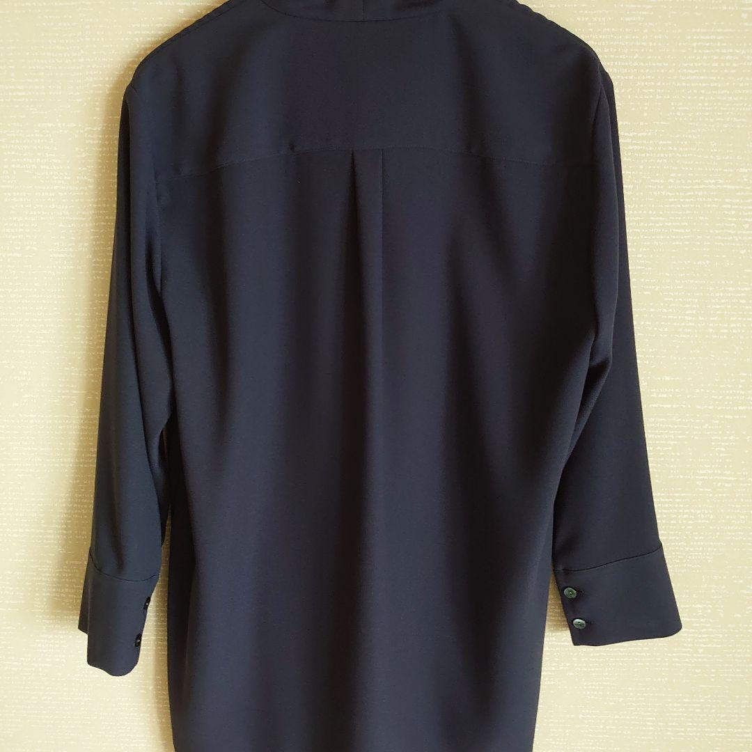 Theory　ブラウス　Prime Georgette Tie Blouse