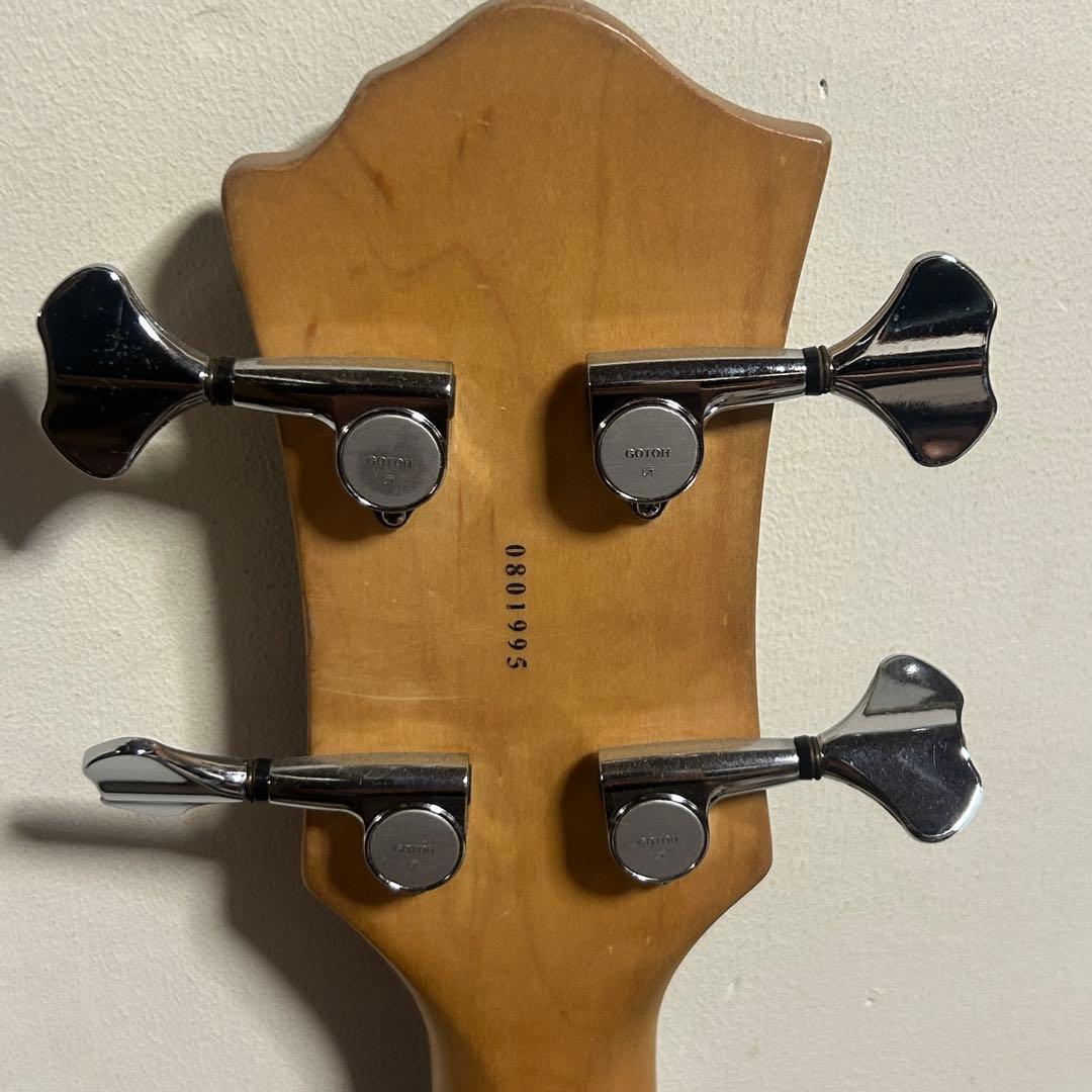 B.C. Rich Mockingbird Bass ペグGotoh製 B.C. Rich Mockingbird Bass ペグGotoh製に交換 B.C.Rich