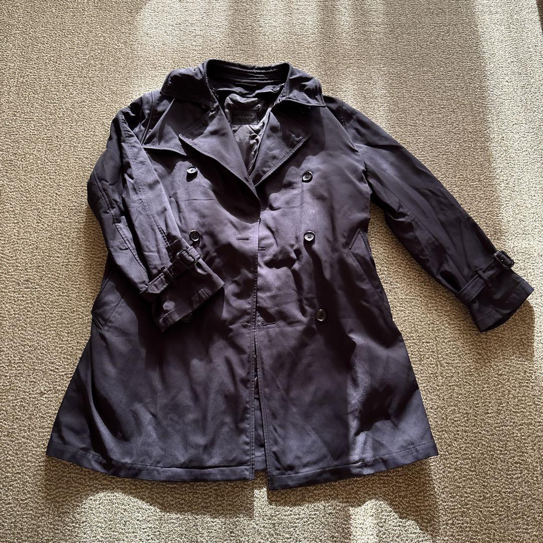 D'URBAN ブラック トレンチコート