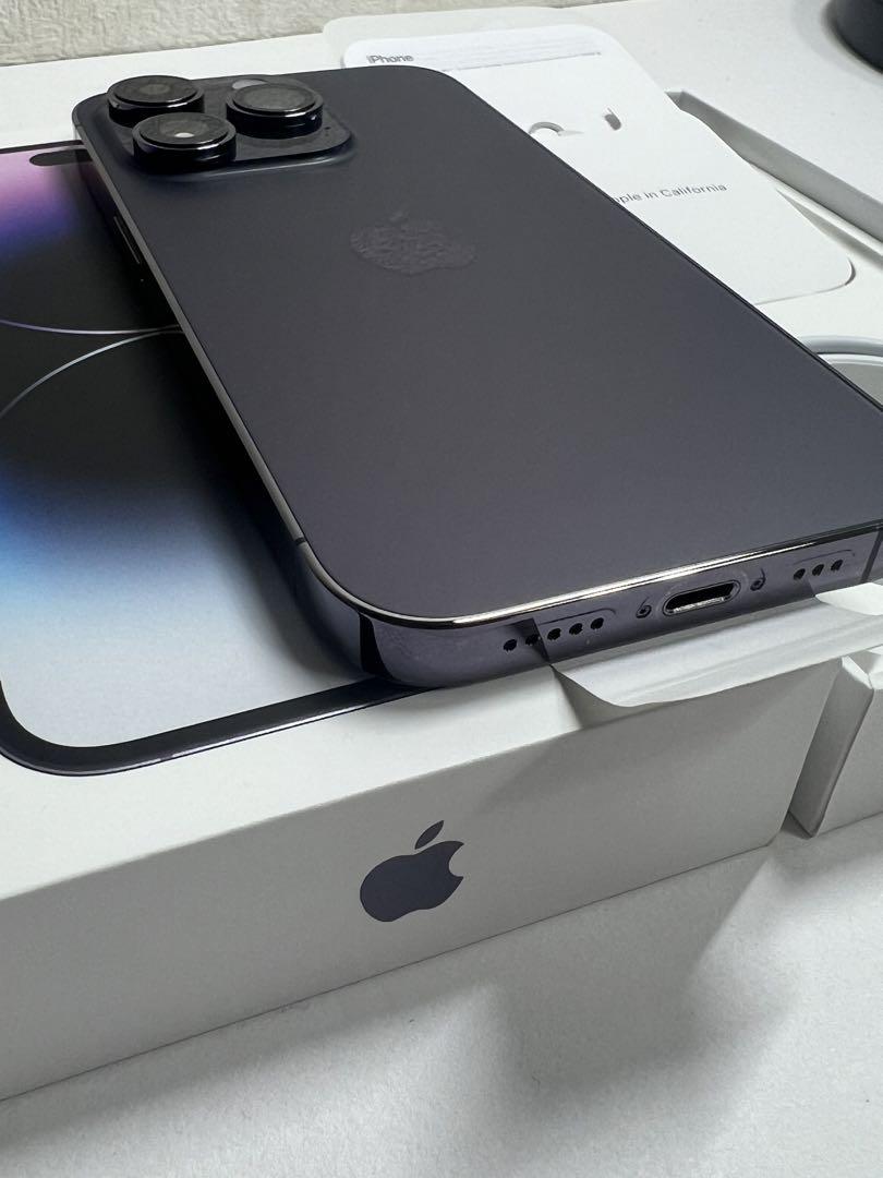 iPhone 14Pro 128GB SIMフリー ◆完全動作品 BT89%