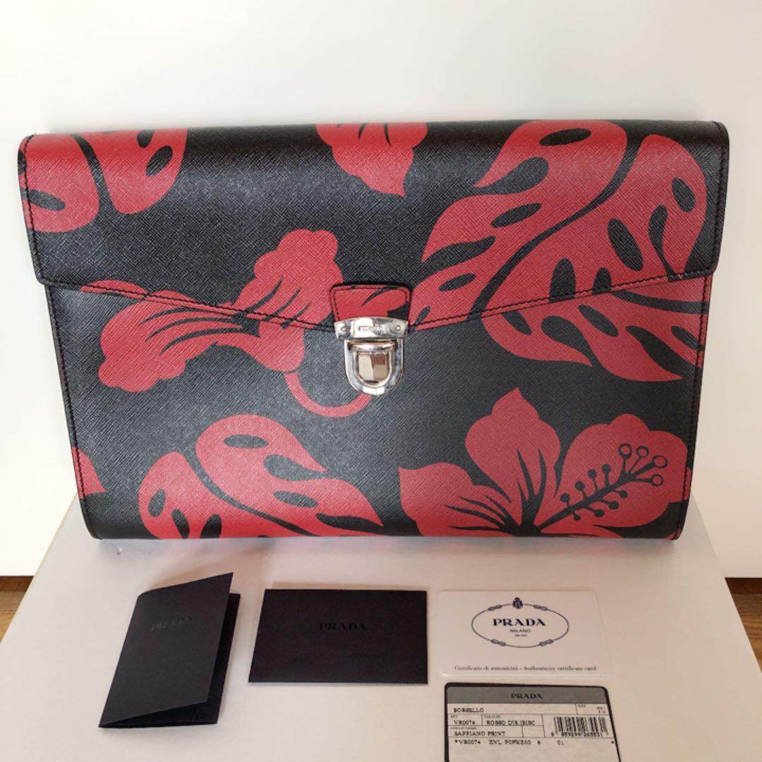 限定版 【美品】 PRADA クラッチバッグ プラダ - ウエストポーチ