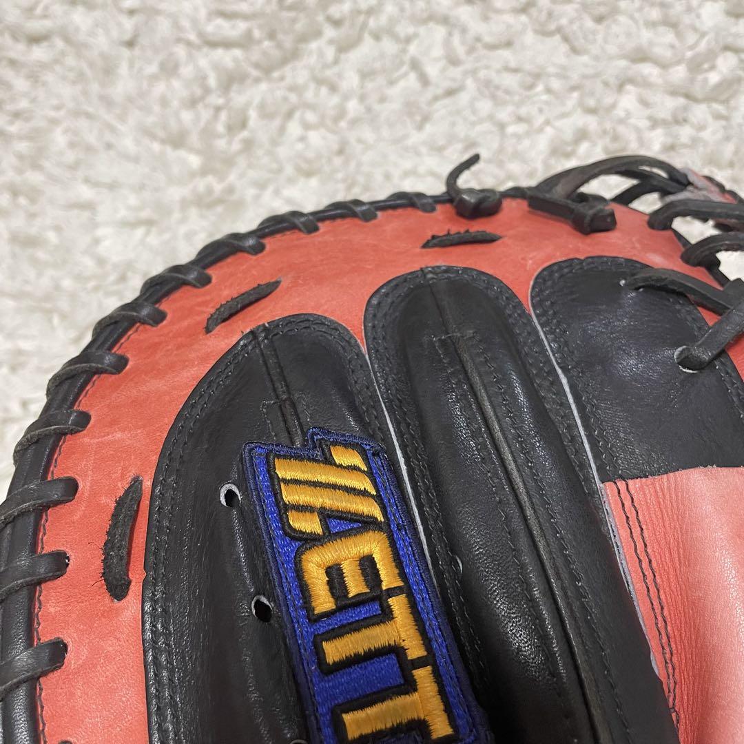 【プロモデル】 ゼット 矢野燿大 モデル 軟式 キャッチャーミット 野球
